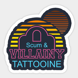 Scum and Villainy Sticker